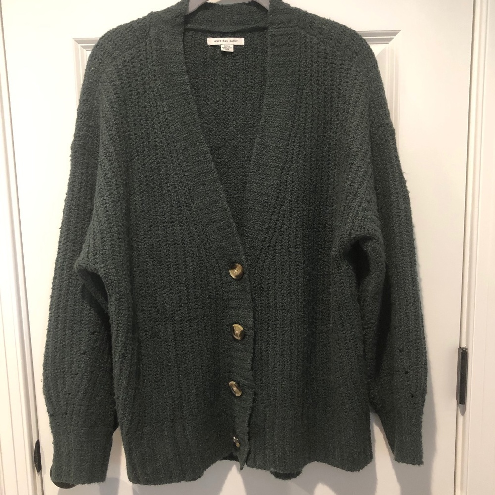 Like New: American Eagle Cozy Green Sweater